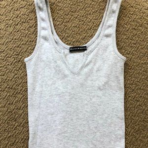 Brandy Melville Light Grey Richie Tank